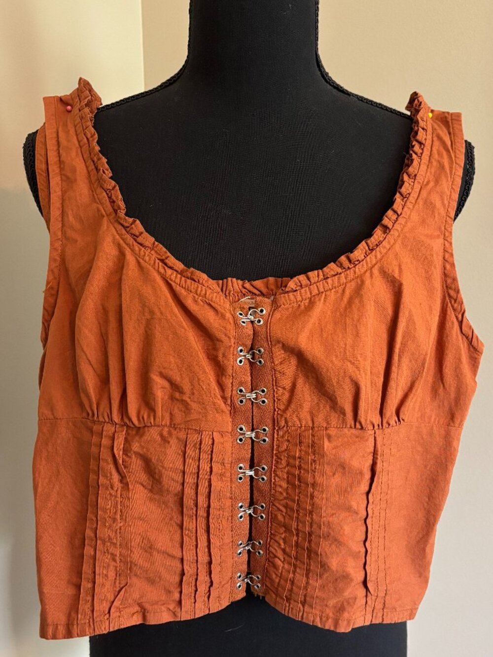 Free People Mid-Drift Sleeveless Top